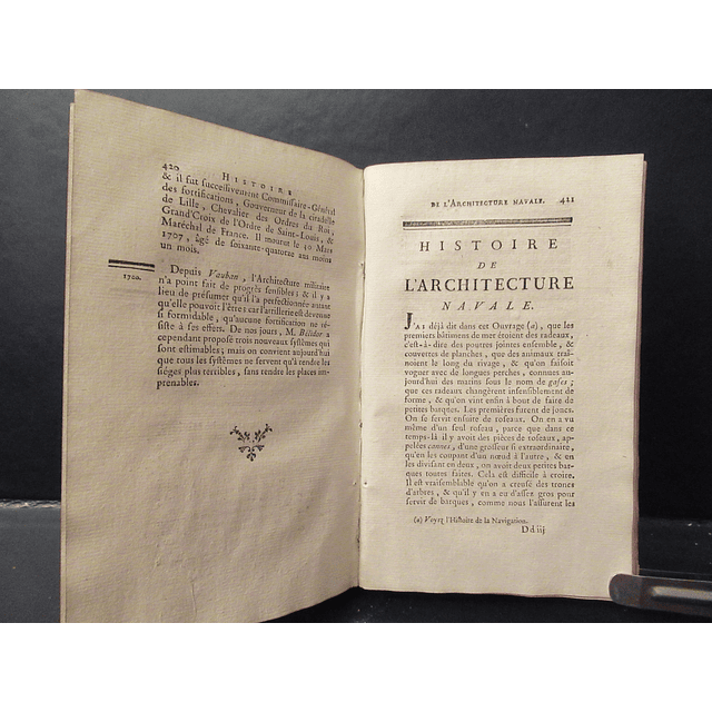 Histoire Progrés De L`Espirit Humain Dans les Sciences 1776 M. Savérien