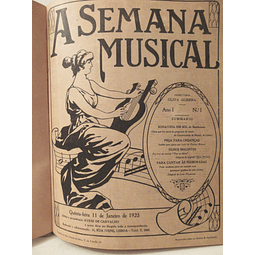 A Semana Musical ,1923, Ayres De Carvalho/Oliva Guerra