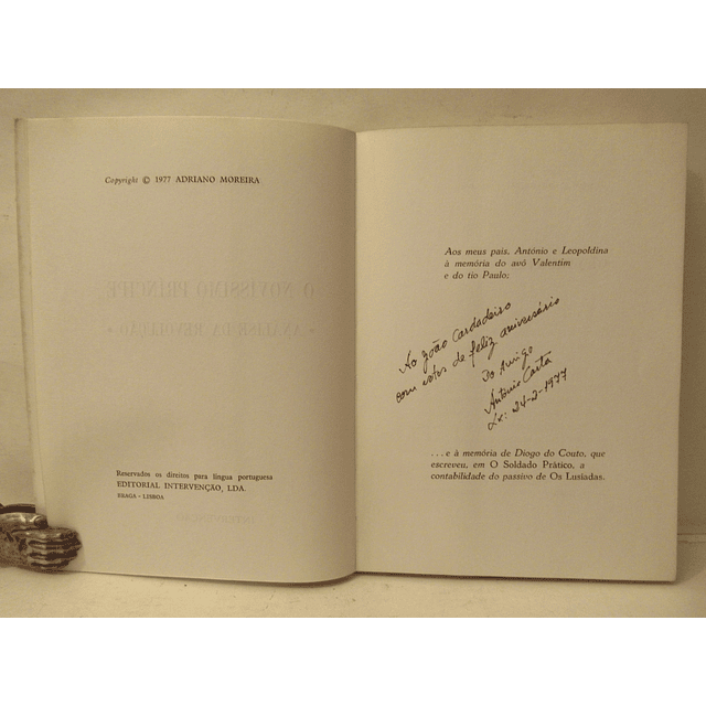 O Novíssimo Príncipe/Análise da Revolução 1977 Adriano Moreira