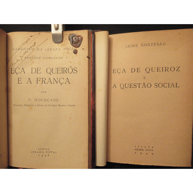 Eça De Queiroz Questão Social/Tragédia/A França 1936-72 1º Centenário