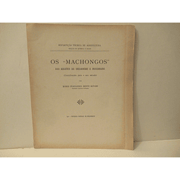 Os "Machongos" Regiões De Inharrime E Inhambane 1950 Mário Fernandes B. Ripado