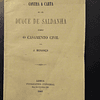 Casamento Civil/Duque De Saldanha 1865 J. Bonança