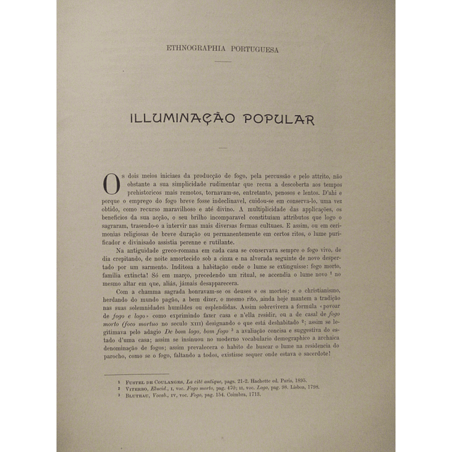 Portugália Materiais Estudo Povo Português 1906 Ricardo Severo/Rocha Peixoto/Fonseca Cardoso