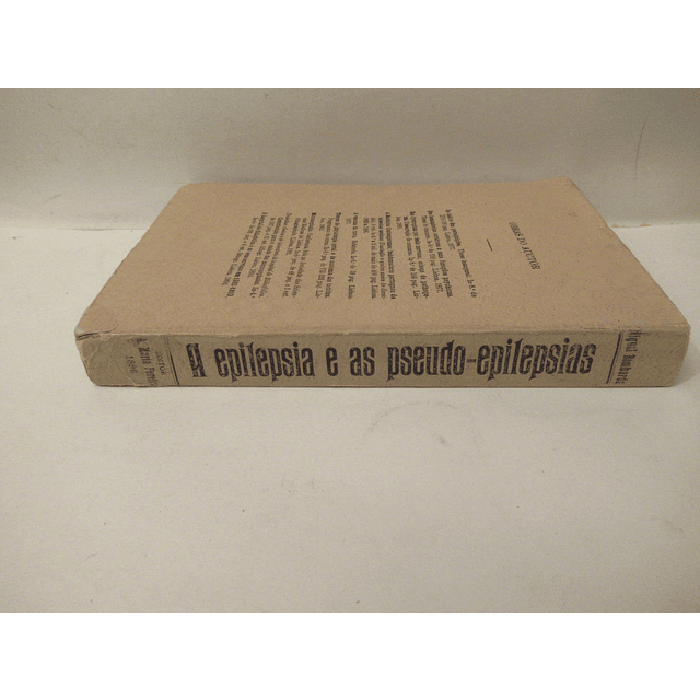 A Epilepsia/Pseudo-Epilepsias/Lições 1896 Miguel Bombarda - VENDIDO