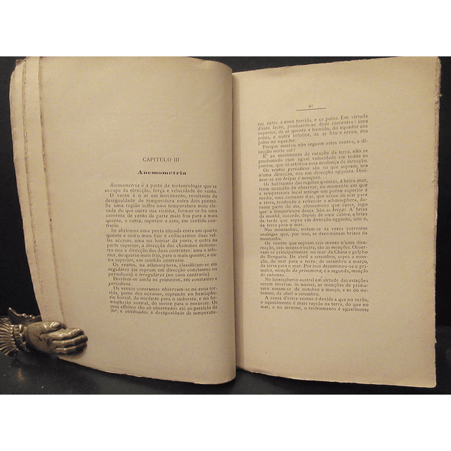 Meteorologia Popular/Subsídios Estudo Do Tempo 1901 António A. O. Machado -VENDIDO
