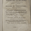 Cidadão Lusitano/Breve Compendio/Frutos Da Constituição... 1822 Inocêncio António Miranda