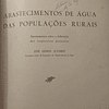 Abastecimentos De Água Das Populações Rurais 1954 José Gomes Alvarez