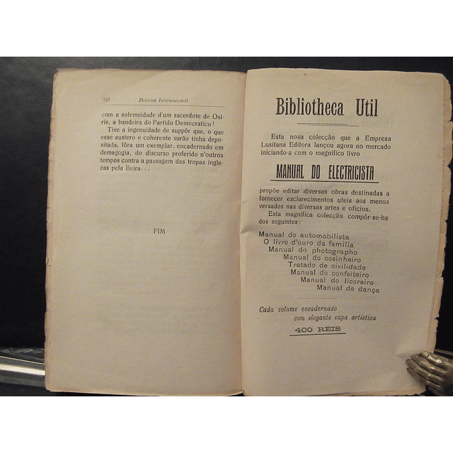 Portugal E A Guerra Das Nações 1916 Lobo D`Avila Lima