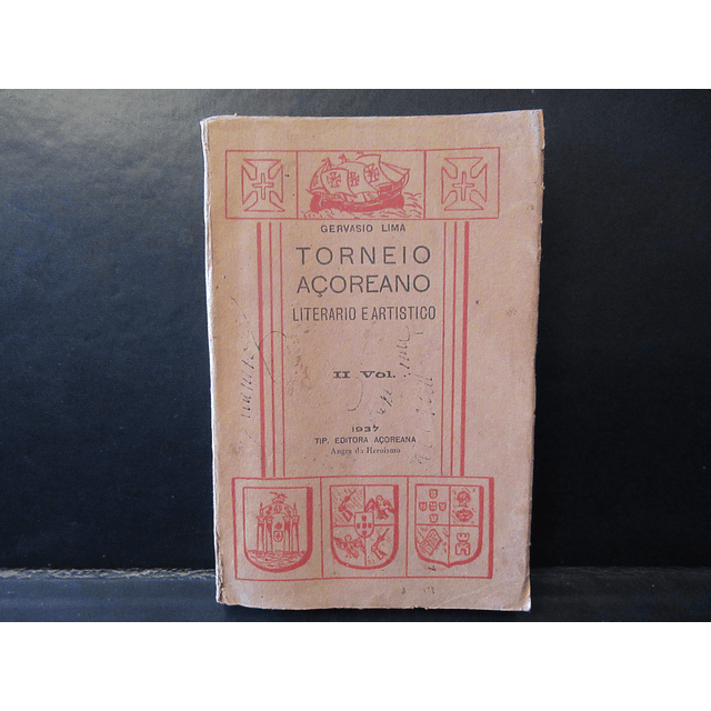 Torneio Açoriano Literário E Artístico II 1937 Gervásio Lima