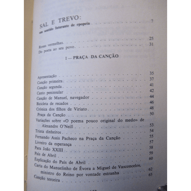 O Canto E As Armas/Praça Da Canção/Um Barco Itaca/ 1970/75 Manuel Alegre