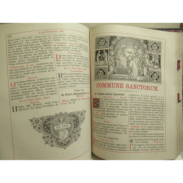 Missale Romanum S. PII V/Clementis VIII  1906 Bispo D. António Portella Paços Brandão