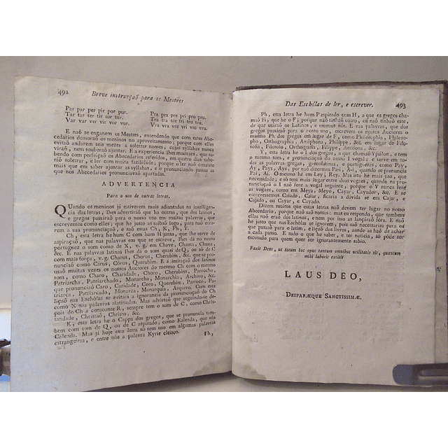 Ortografia/Arte Escrever/Pronunciar Acertadamente Língua Portuguesa 1815 J. Madureira Feijó