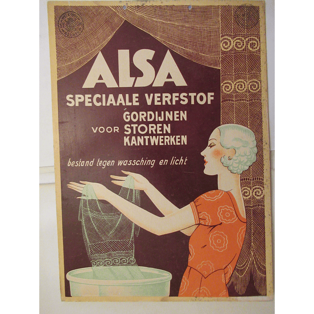 Cartaz Publicitário Alsa 1940/50