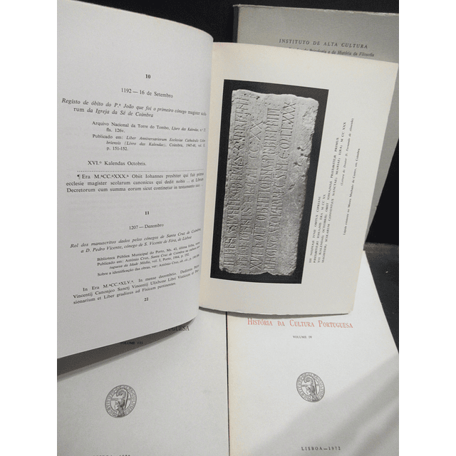 Arquivos De História Da Cultura Portuguesa 1967/70 A. Moreira De Sá