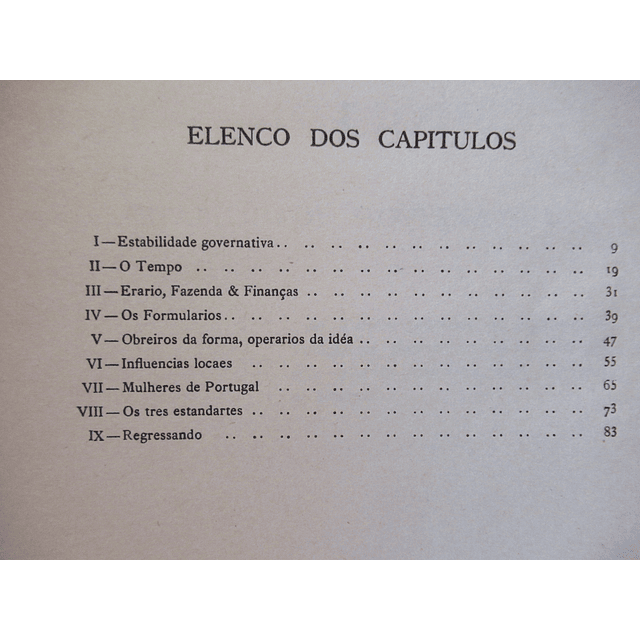 Três Regimens(Regimes) 1920 Francisco Perfeito De Magalhães E Menezes(Maga)