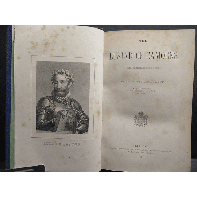 The Lusiad Of Camoens 1880 Robert French Duff