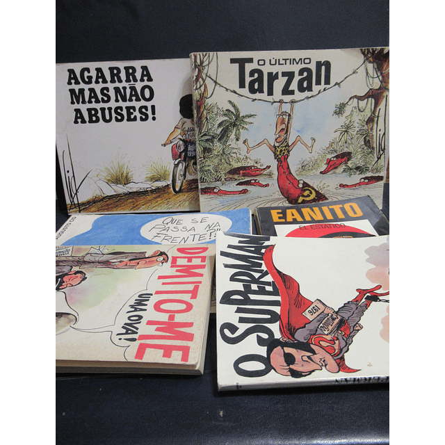 Tarzan/Agarra Não Abuses/..."Passa Na Frente"/O Superman 1973/86 Augusto Cid - VENDIDOS