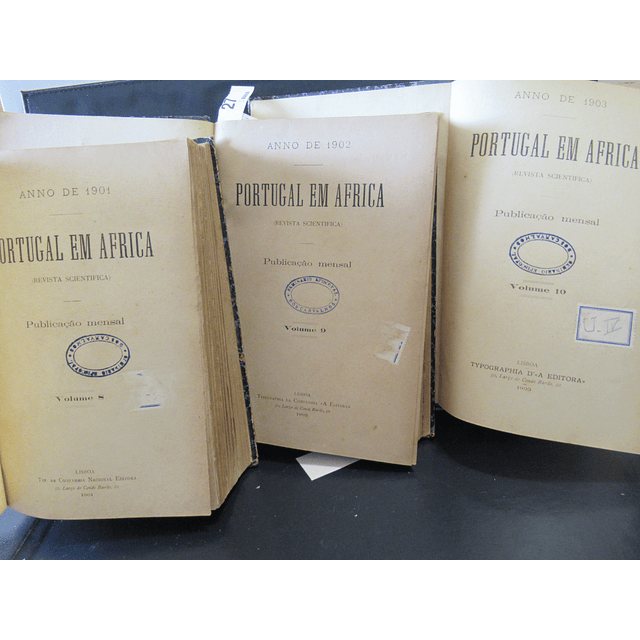 Portugal Em Africa/Revista Científica As Guerras/As Missões/Caminhos De Ferro, Etc.. 1901/3