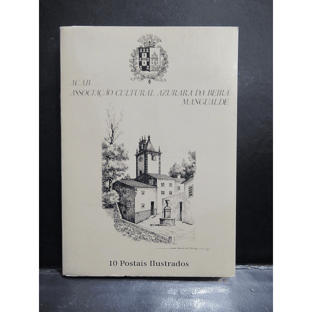 Bilhete Postal Azurara Da Beira Mangualde 1993 Jorge Braga Da Costa