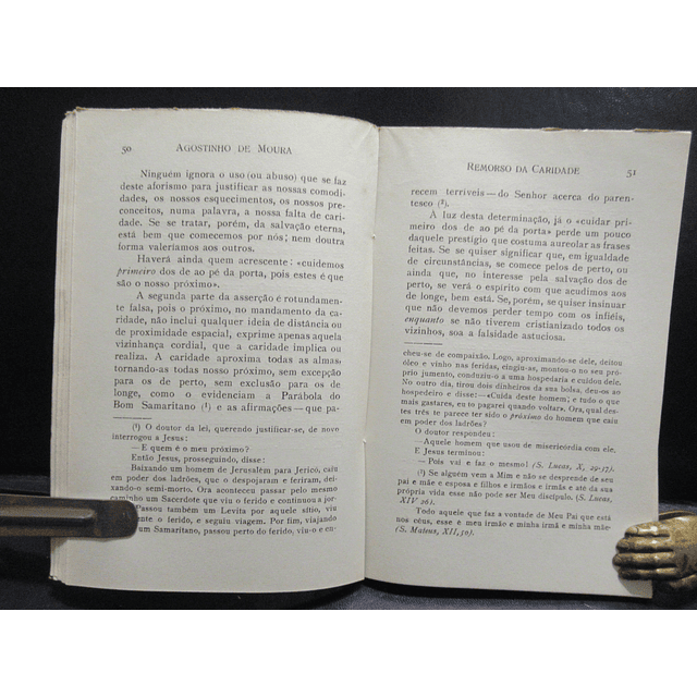 Remorso Da Caridade 1947 Agostinho De Moura(Missionário Espirito Santo)