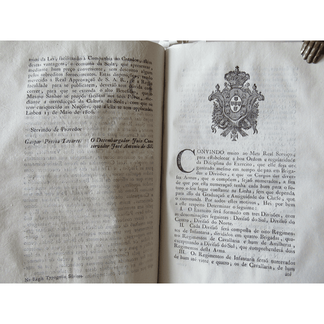 Alvarás Ordens/Editais/Leis/Decretos Regias Que Se Pulicaram 1803/07