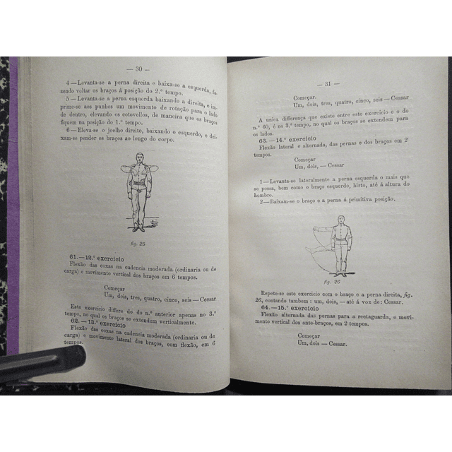 Manual De Ginástica 1896 D. Miguel Henrique De Menezes Alarcão