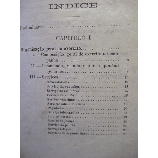 Militar Regulamento Serviço De Campanha Princípios Regras Gerais 1904 El-Rei/Luiz Augusto Pimentel Pinto