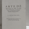 Arte De Música De Canto Dorgam, E Canto 1626/1996 António Fernandez