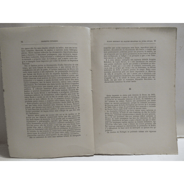 Escritos Diversos Augusto Filipe Simões 1888 Arqueologia Do Instituto De Coimbra