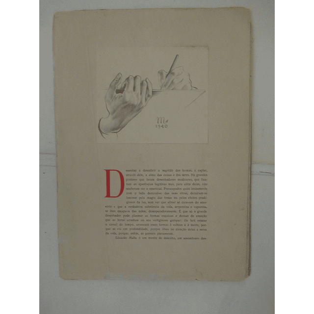 17 Desenhos De Eduardo Malta 1942 Dedicados Artur Portela