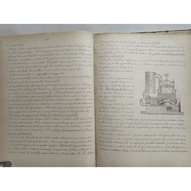 Maquinas Térmicas/Conservação/Transformação Energia (Apontamento) 1896/7 Escola Exército