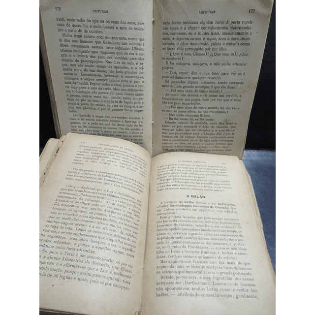 Leituras Ensino Primário 1913/20 Trindade Coelho/Ulysses Machado/J. Batista/J. Mártires