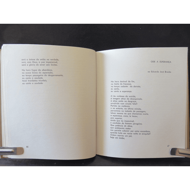 Imitação Do Homem Odes 1966 António Quadros