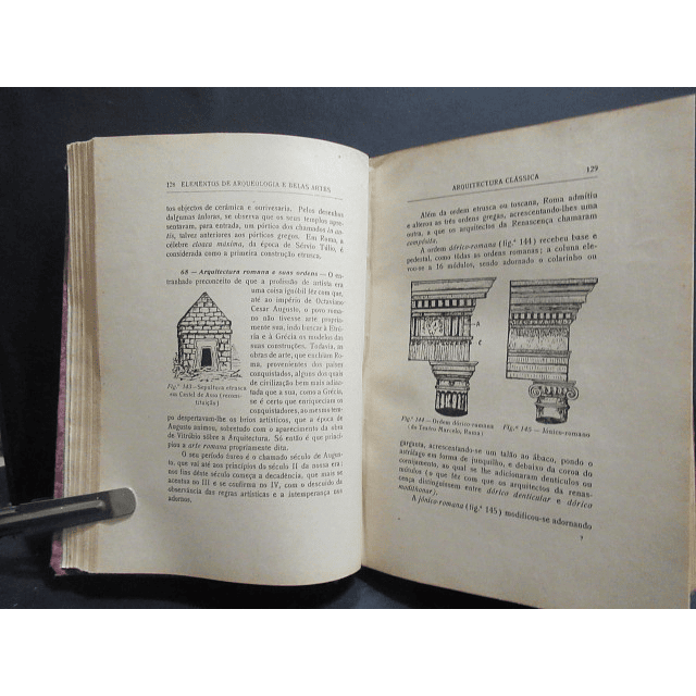 Elementos De Arqueologia/Belas Artes 1931 Cónego Manuel De Aguiar Barreiros