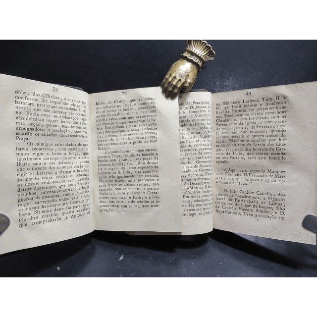 Gabinete Histérico D. João VI Tomo VI/VIII 1820 Fr. Claudio Da Conceição