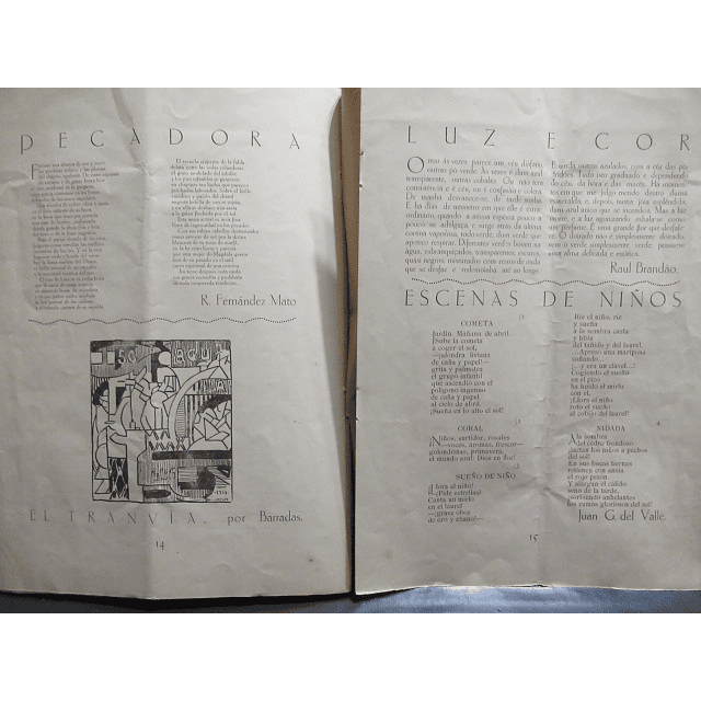 Ronsel Revista/Arte Número 1 Maio 1924 Galicia-Lugo Correa Caideron/Alvaro Cebreiro