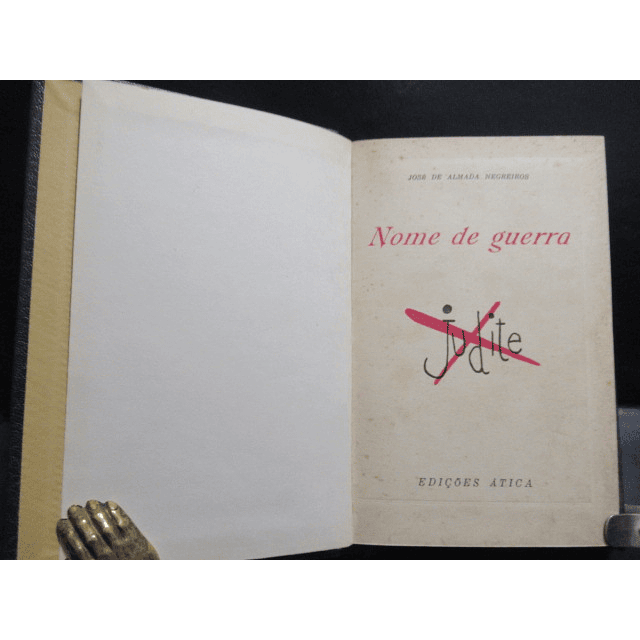 Nome De Guerra Judite 1956 José De Almada Negreiros