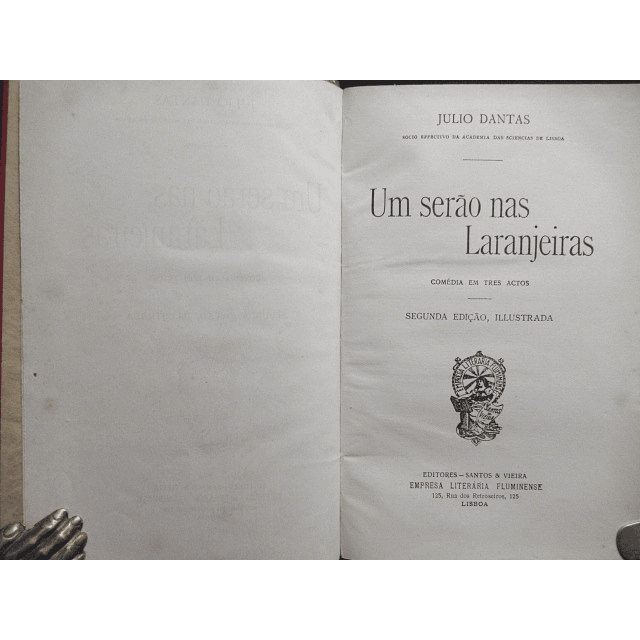 Um serão Nas Laranjeiras 1915 Júlio Dantas