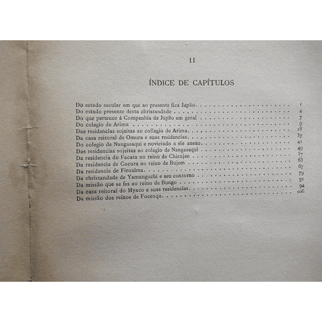 Carta Anua Vice -Província Japão 1604/1933 Pe. João Rodrigues Giram/António Baião