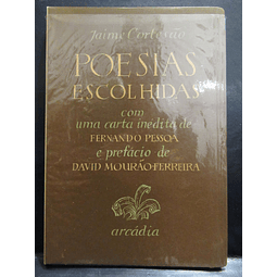 Poesias Escolhidas/Carta Inédita Fernando Pessoa 1960 Jaime Cortesão/D. Mourão Ferreira