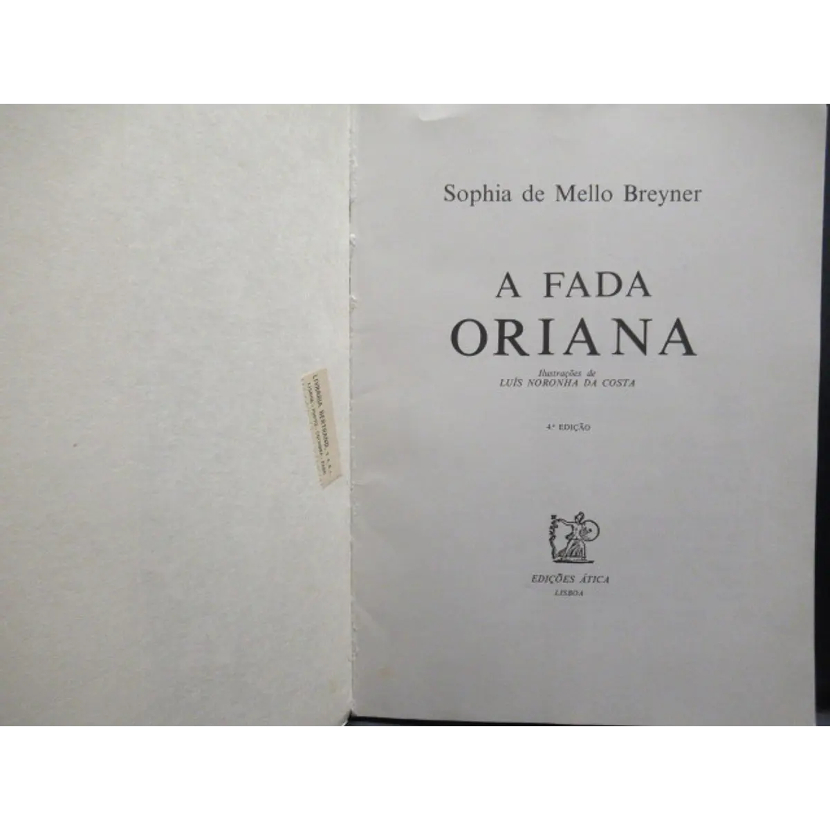 A Fada Oriana 1975 Sofia De Mello Breyner Andersen/Luís Noro