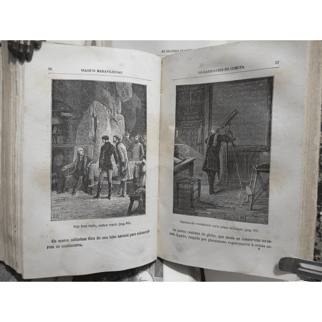 Lua/Navegadores/Descobertas/Mundos Conhecidos E Desconhecidos 1878/9 Júlio  Verne 