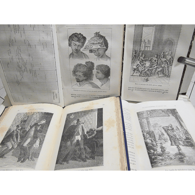 Lua/Navegadores/Descobertas/Mundos Conhecidos E Desconhecidos 1878/9 Júlio  Verne 