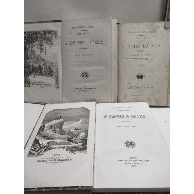 Lua/Navegadores/Descobertas/Mundos Conhecidos E Desconhecidos 1878/9 Júlio  Verne 