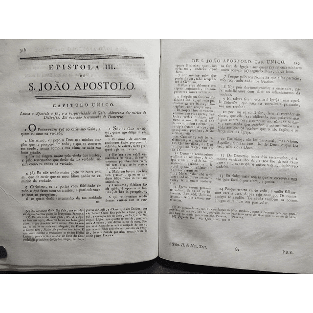 A Bíblia Sagrada Tomo VII MDCCCXVIIII António Pereira Figueiredo