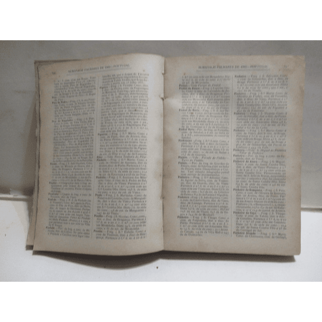 Almanaque Palhares Dicionário/Corográfiico Portugal 1903 Santonillo/A. Morgado 