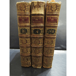 Praxis Missam/Ritum Romanum 1780 R. D. Tossani Joseph Romsés