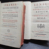 Praxis Missam/Ritum Romanum 1780 R. D. Tossani Joseph Romsés