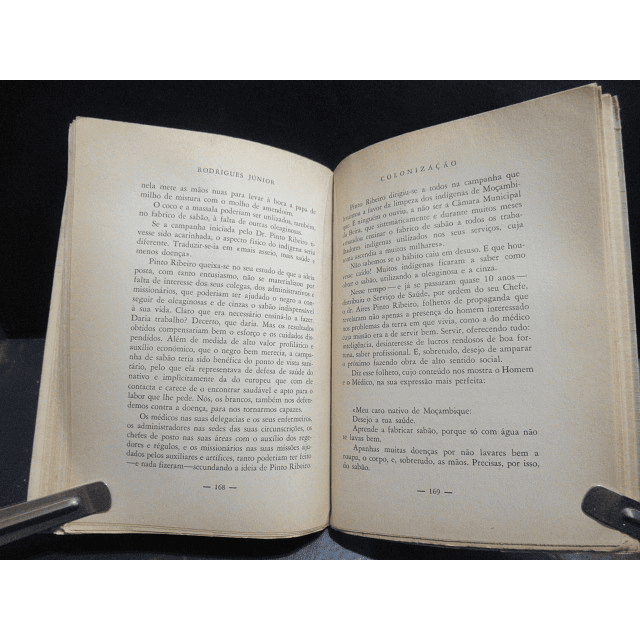 Colonização(Contribuição Estudo Moçambique) 1958 Rodrigues Junior