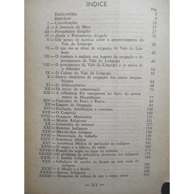 Colonização(Contribuição Estudo Moçambique) 1958 Rodrigues Junior